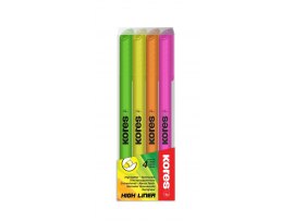 Zvýrazňovač Kores High Liner / sada 4 ks Zvýrazňovač Kores High Liner / sada 4 ks