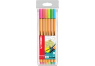 Liner STABILO point 88 Neon - sada 6 ks Liner STABILO point 88 Neon - sada 6 ks