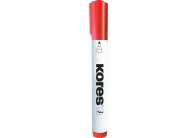 Popisovač Kores K-marker - červená Popisovač Kores K-marker - červená