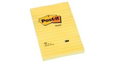 Samolepicí bločky Post-it - 102 mm x 152 mm / linka