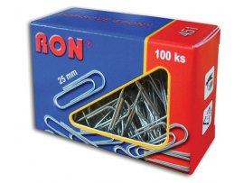 Dopisní spony RON - 25 mm / 100 ks