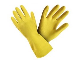 Gumové ochranné rukavice velikost S