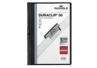 Desky A4 Duraclip - kapacita 30 listů / černá Desky A4 Duraclip - kapacita 30 listů / černá