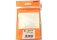 Samolepicí etikety v sáčku - 87 x 35 mm / 30 etiket