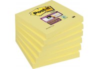 Samolepicí bločky Post-it silně lepicí - 76 x 76 mm / 90 lístků / žlutá