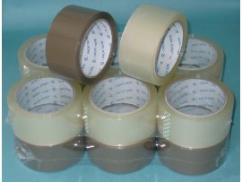 Balicí pásky NEHLUČNÉ - 48 mm x 66m / hnědá Balicí pásky NEHLUČNÉ - 48 mm x 66m / hnědá