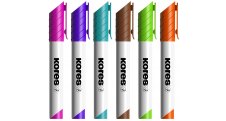 Popisovač Kores K-marker Flipchart - sada 6 ks / kulatý hrot