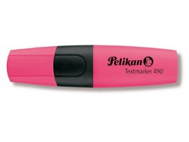 Zvýrazňovač Pelikan 490 NEON / růžová Zvýrazňovač Pelikan 490 NEON / růžová