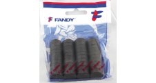 Magnety černé Fandy - průměr 10 mm / 50 ks