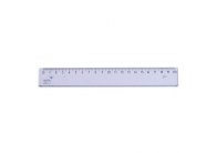 Pravítko 20 cm - transparentní
