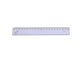 Pravítko 20 cm - transparentní