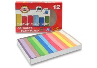 Křídy školní - sada 12 barev