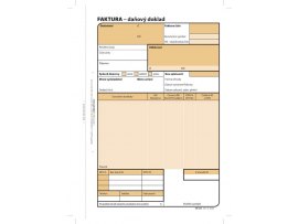 Optys 1072 faktura 100 listů NCR A5 Optys 1072 faktura 100 listů NCR A5