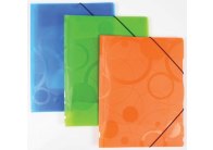 Spisové desky A4 s gumou NeoColori - oranžová Spisové desky A4 s gumou NeoColori - oranžová
