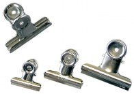 Klipy kovové stříbrné - 31 mm Klipy kovové stříbrné - 31 mm