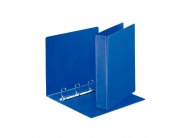 Pořadač Esselte A4 kroužkový prezentační 4 - kroužek 6,2 cm / modrá