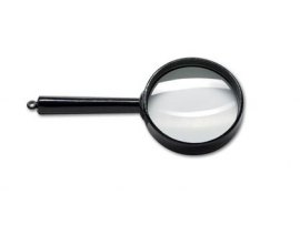 Lupa plastová - prům.80 mm Lupa plastová - prům.80 mm