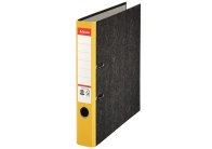 Esselte pákový pořadač A4 papírový s barevným hřbetem 5 cm žlutá Esselte pákový pořadač A4 papírový s barevným hřbetem 5 cm žlutá