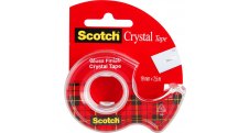 Lepicí páska Scotch Crystal s odvíječem - 19 mm x 7,5 m