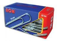 Aktové spony RON - 75 mm / 25 ks Aktové spony RON - 75 mm / 25 ks