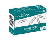 Dopisní spony CONCORDE - 33 mm / 100 ks Dopisní spony CONCORDE - 33 mm / 100 ks