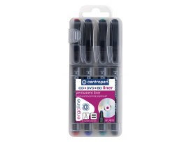 Liner Centropen 4616 na CD / DVD / BD - sada 4 ks
