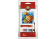 Pastelky Koh-i-noor Aquarel školní / 12ks Pastelky Koh-i-noor Aquarel školní / 12ks