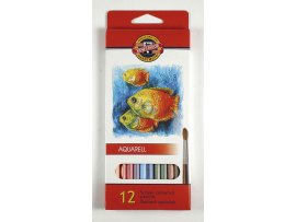 Pastelky Koh-i-noor Aquarel školní / 12ks Pastelky Koh-i-noor Aquarel školní / 12ks