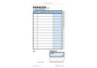 Optys 1092 paragon blok 75 mm x 150 mm číslovaný 2 x 50 listů