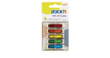 Samolepicí záložky Stick´n by Hopax Z - 12 x 45 mm / 5 x 30 lístků / neonové šipky