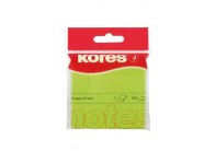 Samolepicí bloček Kores neon - zelená Samolepicí bloček Kores neon - zelená