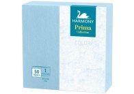 Harmony Color papírové ubrousky modré 1-vrstvé 33 x 33 cm 50ks Harmony Color papírové ubrousky modré 1-vrstvé 33 x 33 cm 50ks