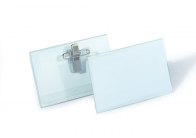 Jmenovka s kombinovaným klipem Durable - 54 x 90 mm / s klipem Jmenovka s kombinovaným klipem Durable - 54 x 90 mm / s klipem