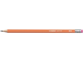 Tužka 160 s pryží STABILO - HB / oranžová Tužka 160 s pryží STABILO - HB / oranžová