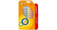 Pastelky STABILO® EASYcolors trojhranné / 12 barev / pro leváky
