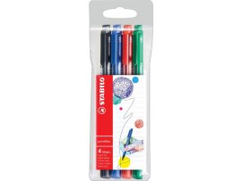 Popisovač STABILO pointMAX - sada / 4 ks