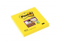 Samolepicí bločky Post-it silně lepící - 76 mm x 76 mm / 90 lístků / neon žlutá Samolepicí bločky Post-it silně lepící - 76 mm x 76 mm / 90 lístků / neon žlutá