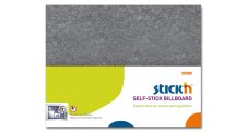 Nástěnka samolepicí Stick´n by Hopax - design korek / šedá