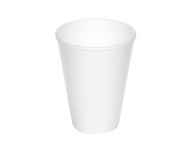 Kelímky kávové plastové - bílé termo / 2 dcl / 50 ks