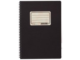 Blok BOBO Retro s boční spirálou - A4 / čtvereček Blok BOBO Retro s boční spirálou - A4 / čtvereček
