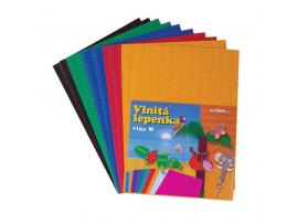 Lepenka dekorativní - vlnitá / barevný mix Lepenka dekorativní - vlnitá / barevný mix
